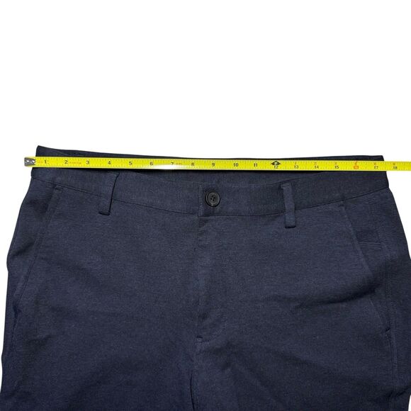 Kit and Ace Men’s Black Tech Dress Pants Size 36 Slim Fit Work Travel - Picture 8 of 13